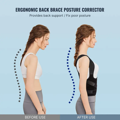 Adjustable Posture Corrector Back Support Belt