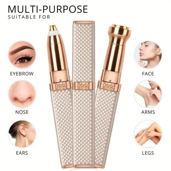 2 In 1 Blawless Facial & Eyebrow Hair Remover